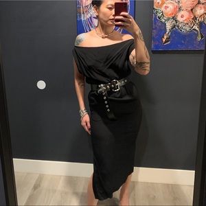 Vivienne Westwood Anglomania Black Dress